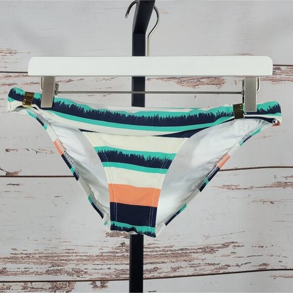 ViX Paula Hermanny Bia Tube Halter Bikini Swimsuit Stripe Size Small - Picture 5 of 13